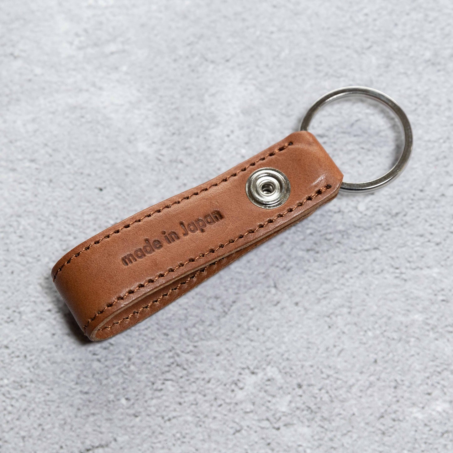 maturi strap key ring   color 01.USU CHA (うす茶)