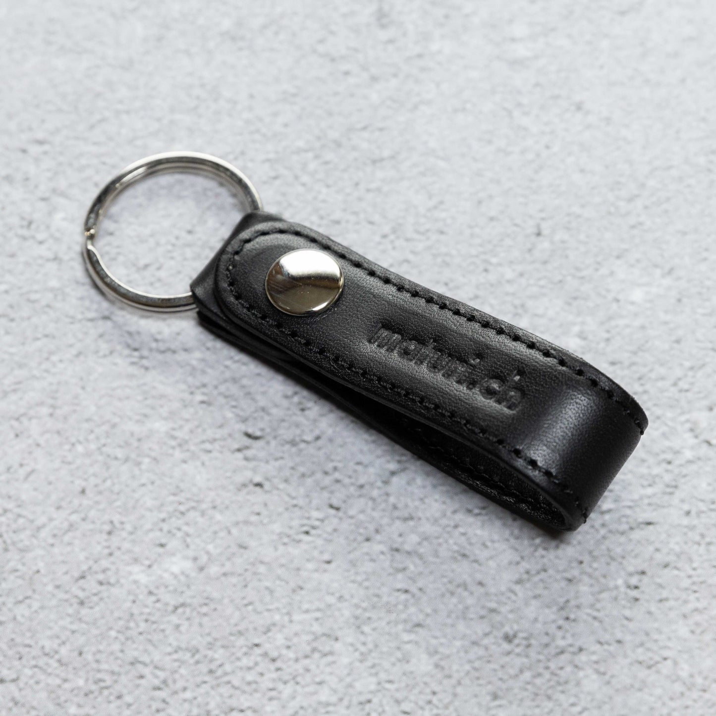 maturi strap key ring   color 04.KURO (黒)