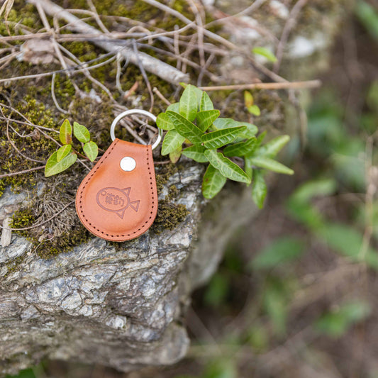 maturi tag key ring   color 01.USU CHA (うす茶)